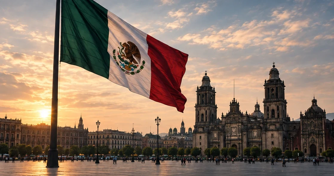 Bandera y ciudad: ilustración de apoyo. No fotografía de la declaración ni del acto.